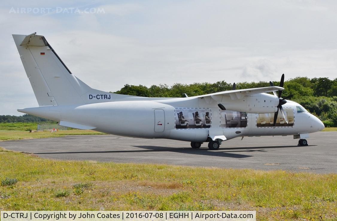 D-CTRJ, 1994 Dornier Do328-110 C/N 3015, Decals just applied for Farnborough Show