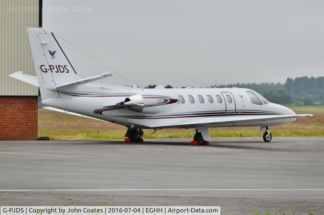 G-PJDS, 2004 Cessna 550 Citation Bravo C/N 550-1083, At Signatures