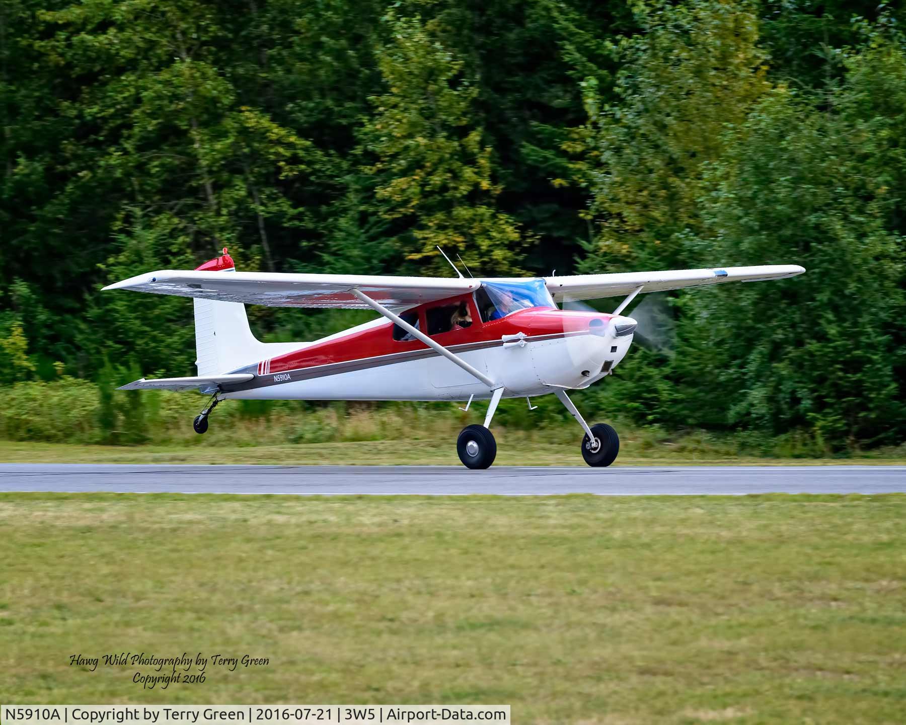 N5910A, 1956 Cessna 172 C/N 28510, 2016 North Cascades Vintage Aircraft Museum Fly-In