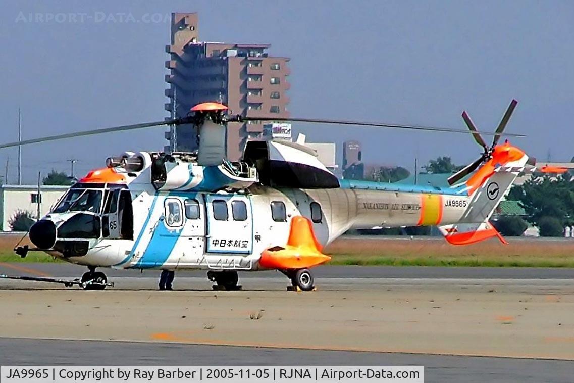 JA9965, 1989 Aerospatiale AS-332L-1 Super Puma C/N 2174, Aerospatiale AS.332L1 Super Puma [2174] Nagoya-Chubu~JA 04/11/2005