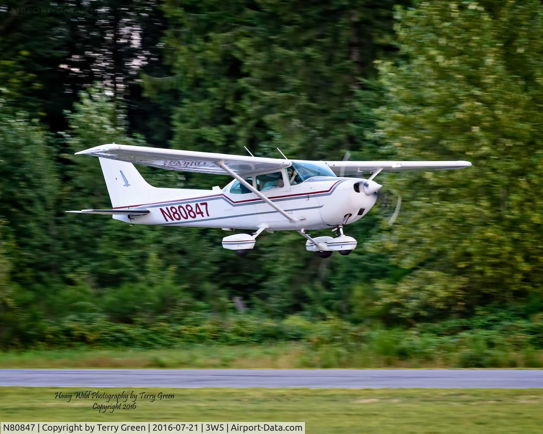 N80847, 1976 Cessna 172M C/N 17266771, 2016 North Cascades Vintage Aircraft Museum Fly-In
