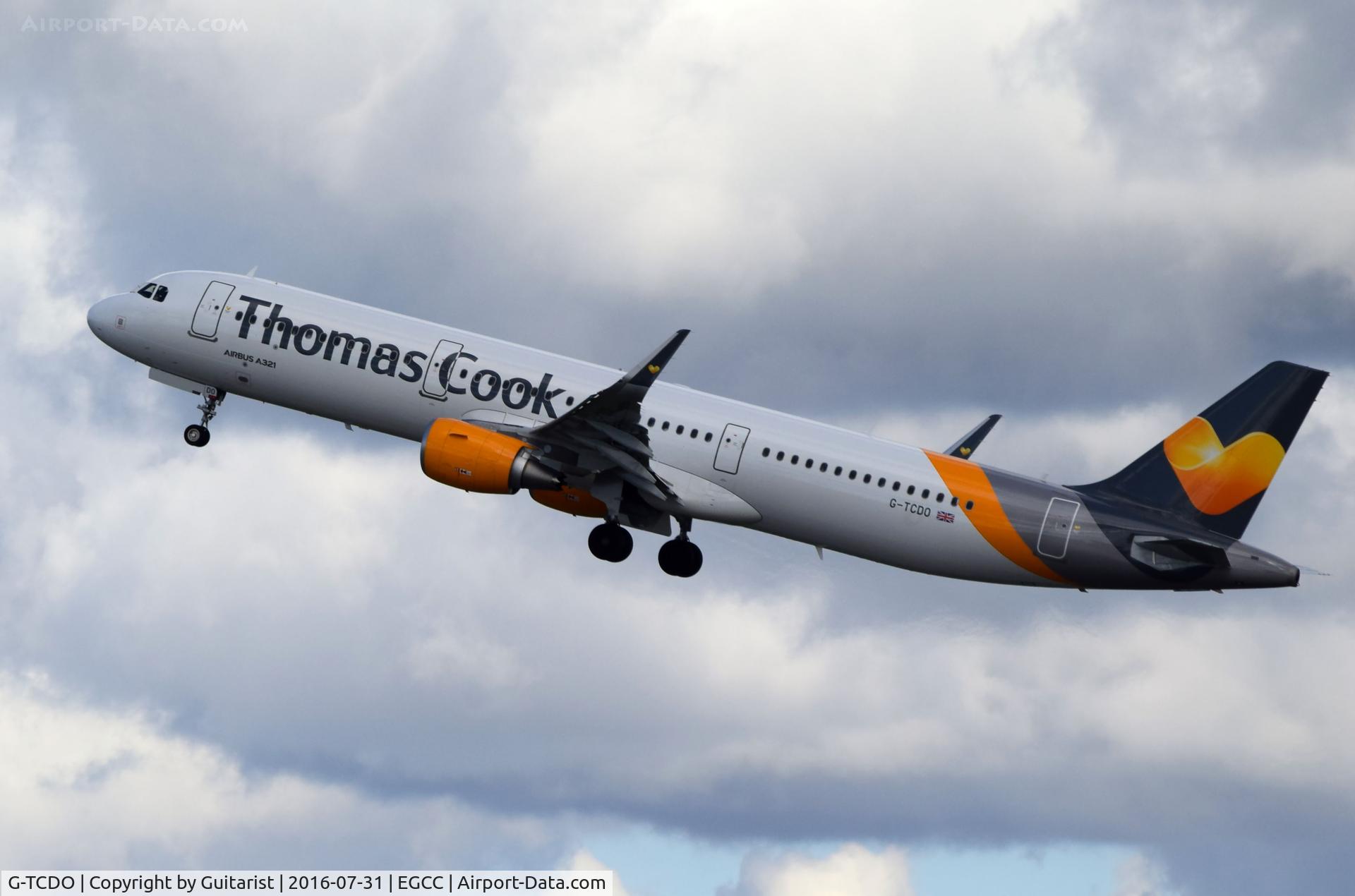 G-TCDO, 2016 Airbus A321-211 C/N 7055, At Manchester