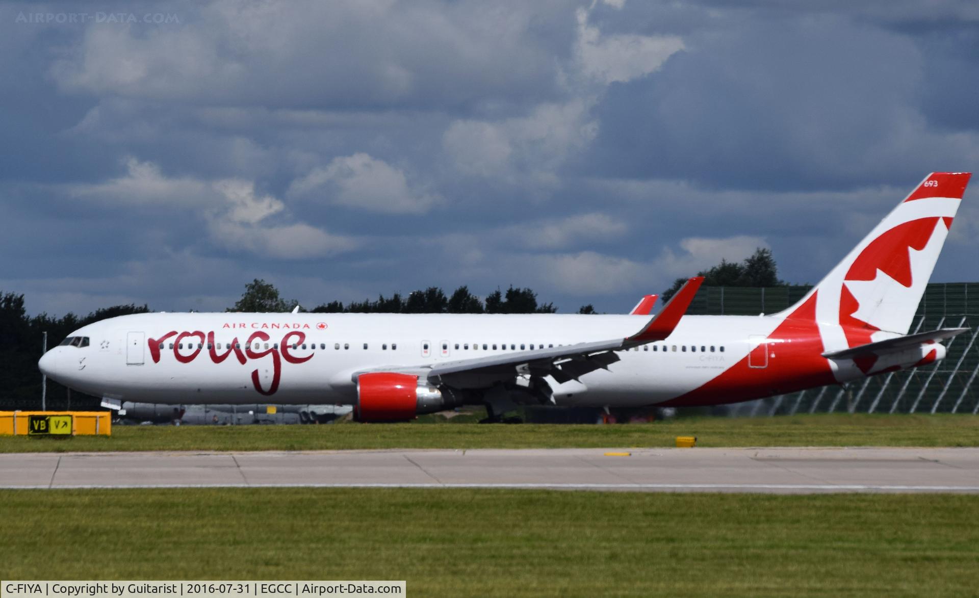C-FIYA, 2002 Boeing 767-33A C/N 33421, At Manchester