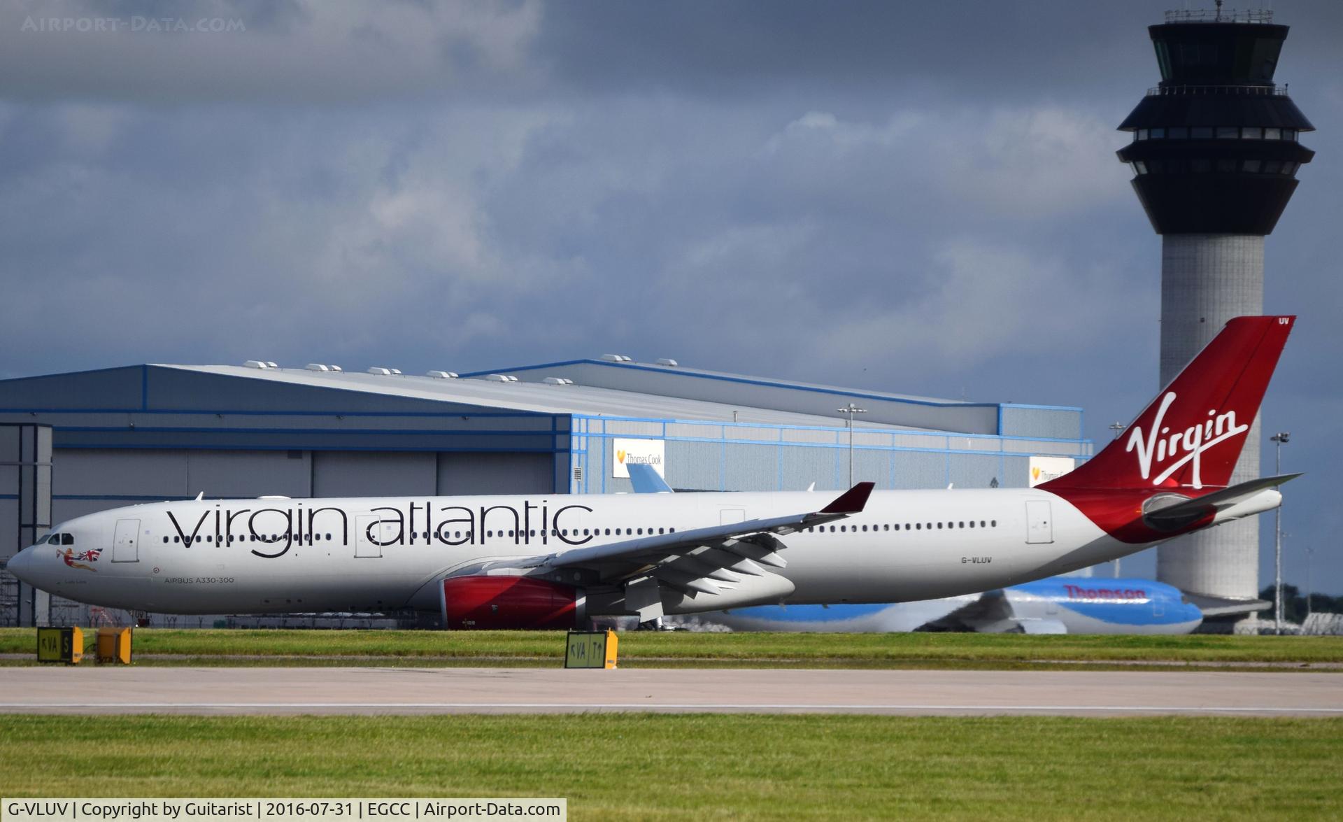 G-VLUV, 2010 Airbus A330-343X C/N 1206, At Manchester