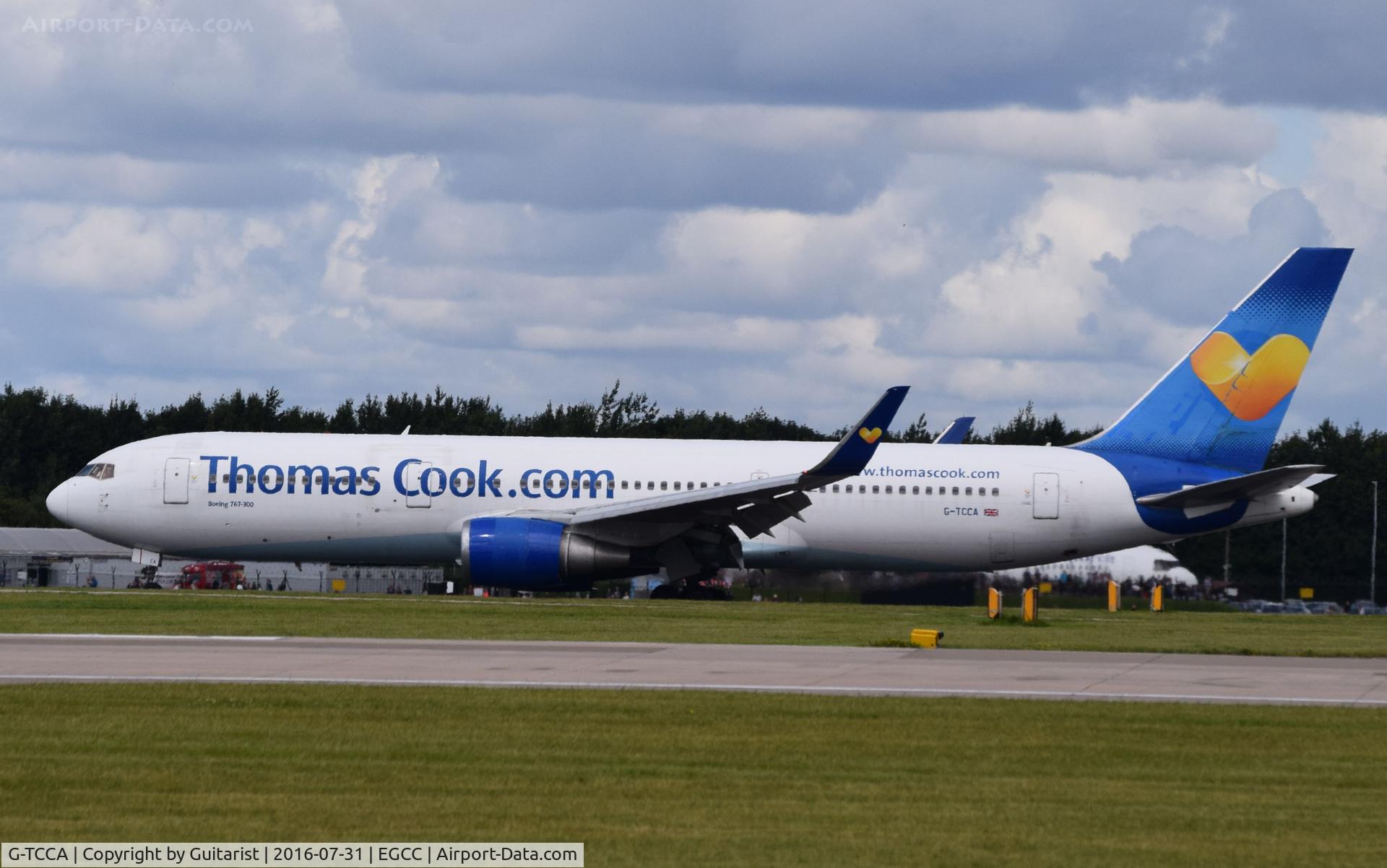 G-TCCA, 1994 Boeing 767-31K C/N 27205, At Manchester