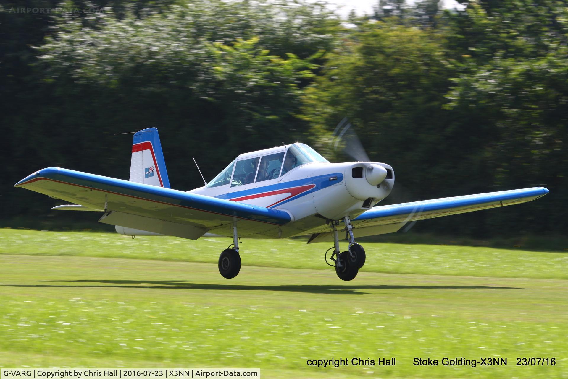 G-VARG, 1980 Varga 2150A Kachina C/N VAC-157-80, Stoke Golding Stakeout 2016