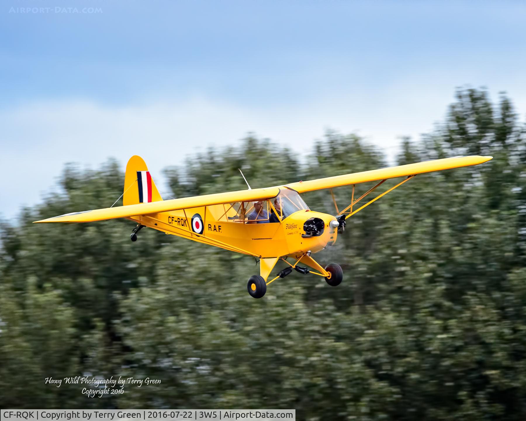 CF-RQK, 1939 Piper JCC-65, 2016 North Cascades Vintage Aircraft Museum Fly-In