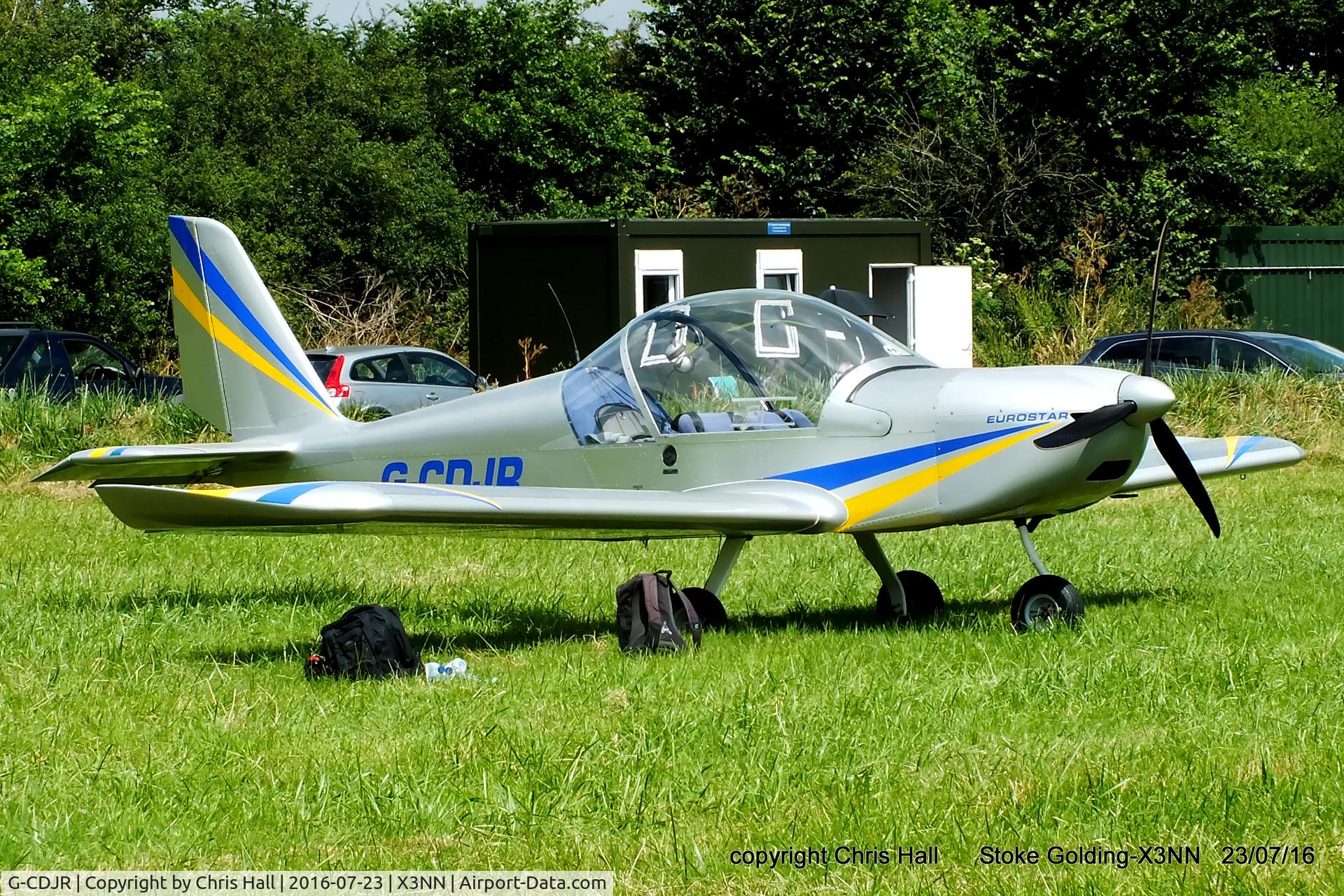 G-CDJR, 2005 Cosmik EV-97 Eurostar C/N 2318, Stoke Golding Stakeout 2016