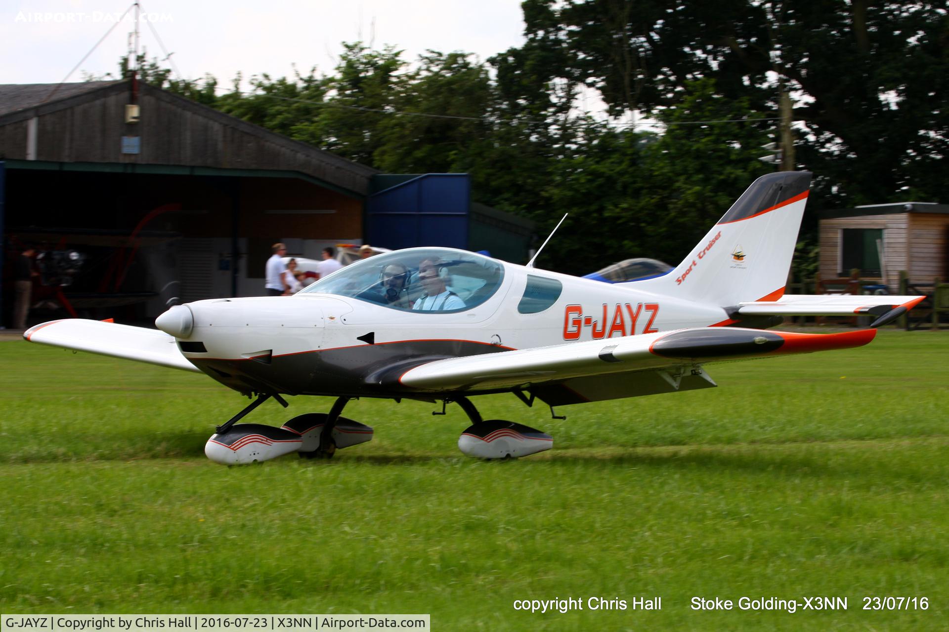 G-JAYZ, 2011 CZAW SportCruiser C/N PFA 338-14670, Stoke Golding Stakeout 2016