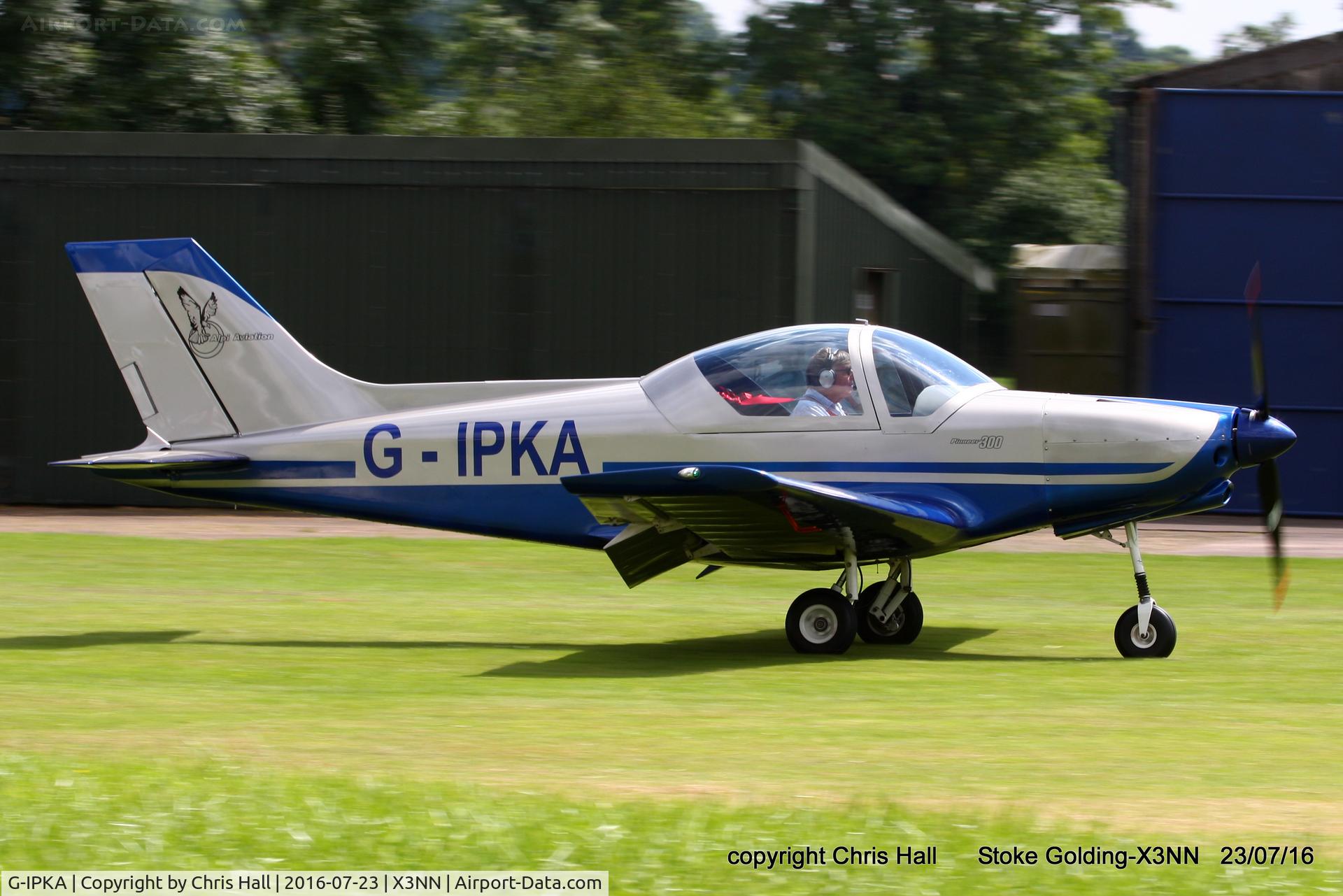 G-IPKA, 2005 Alpi Aviation Pioneer 300 C/N PFA 330-14355, Stoke Golding Stakeout 2016