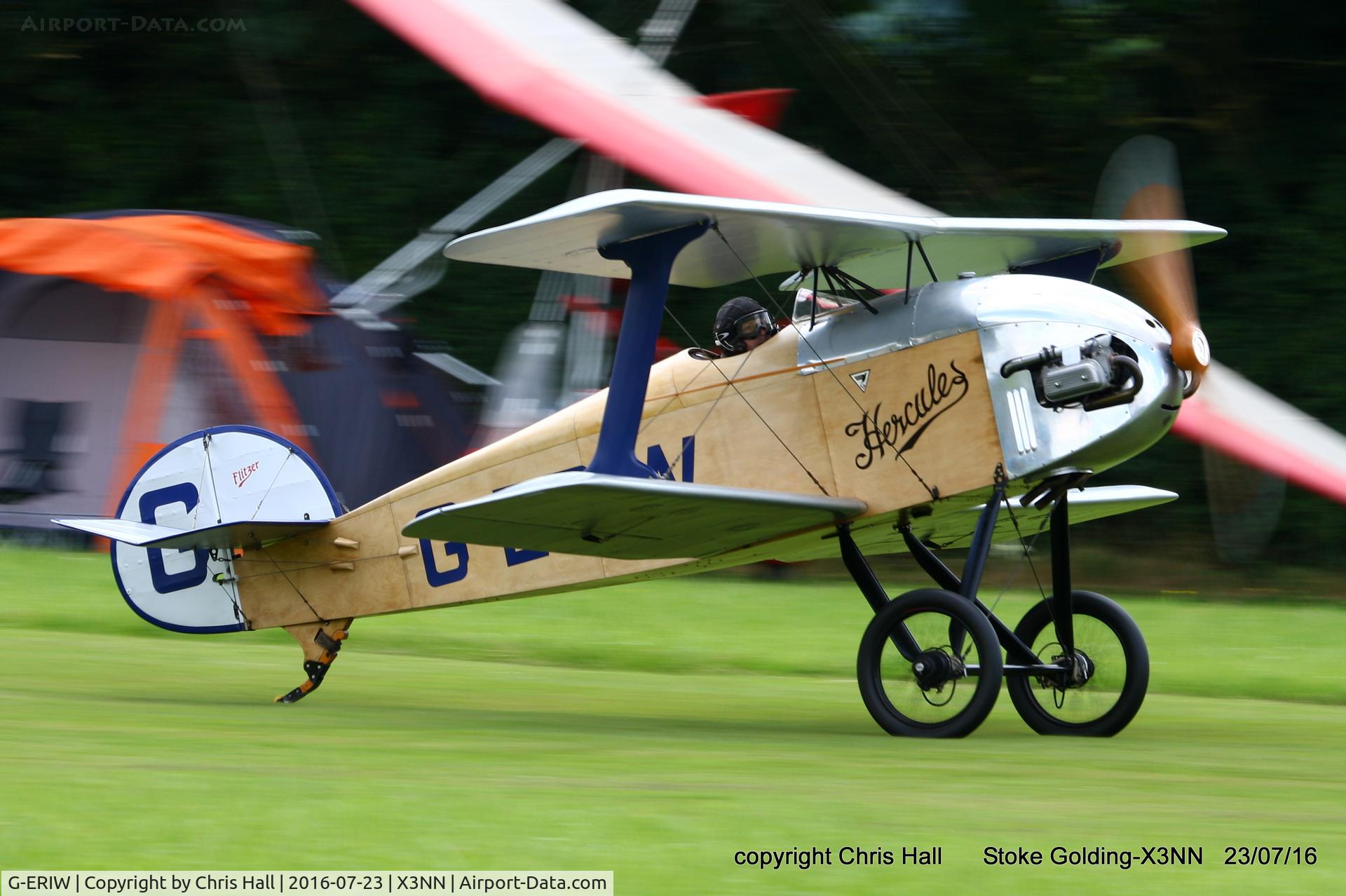 G-ERIW, 2005 Staaken Z-21 Flitzer C/N PFA 223-13834, Stoke Golding Stakeout 2016