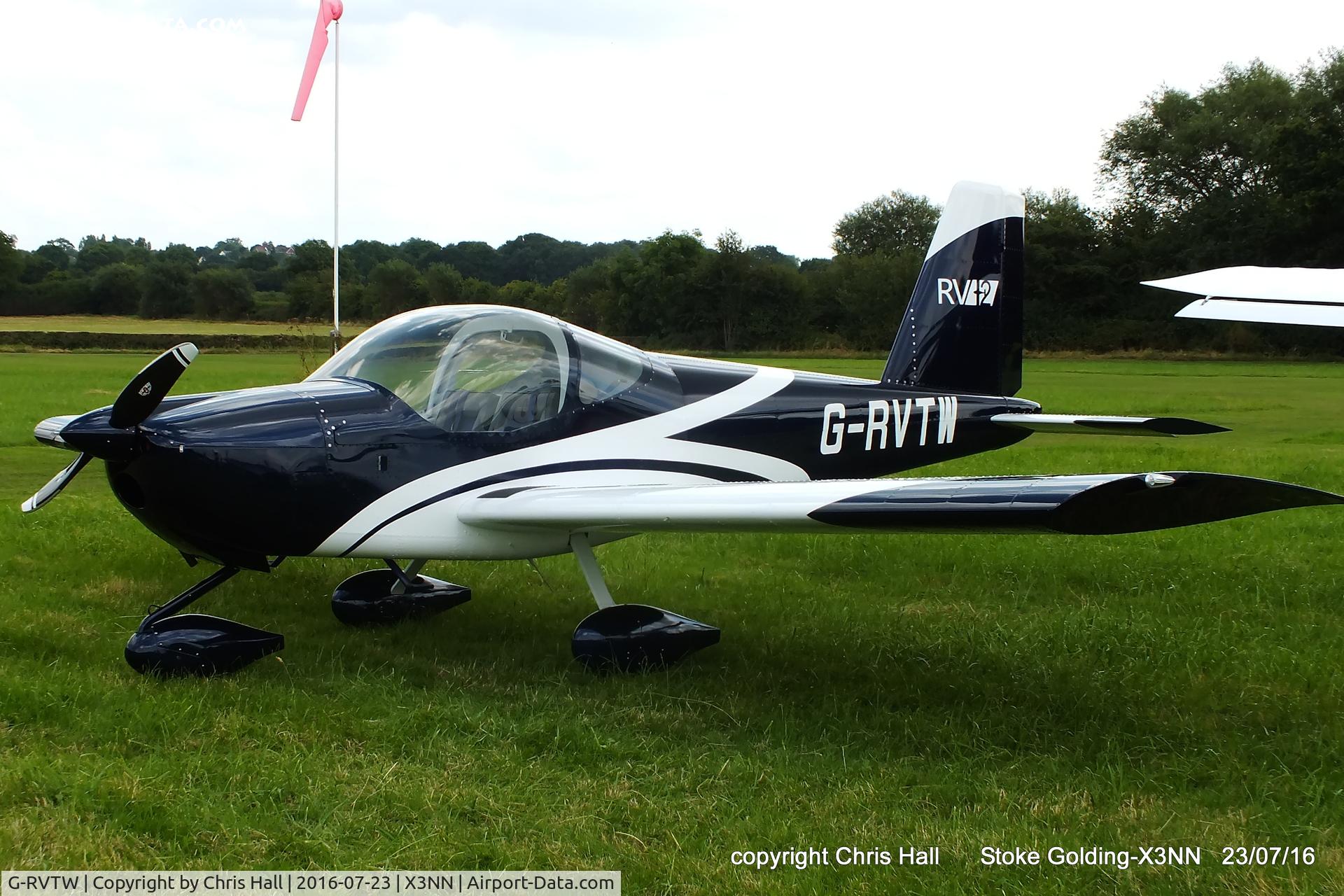 G-RVTW, 2015 Vans RV-12 C/N LAA 363-14960, Stoke Golding Stakeout 2016
