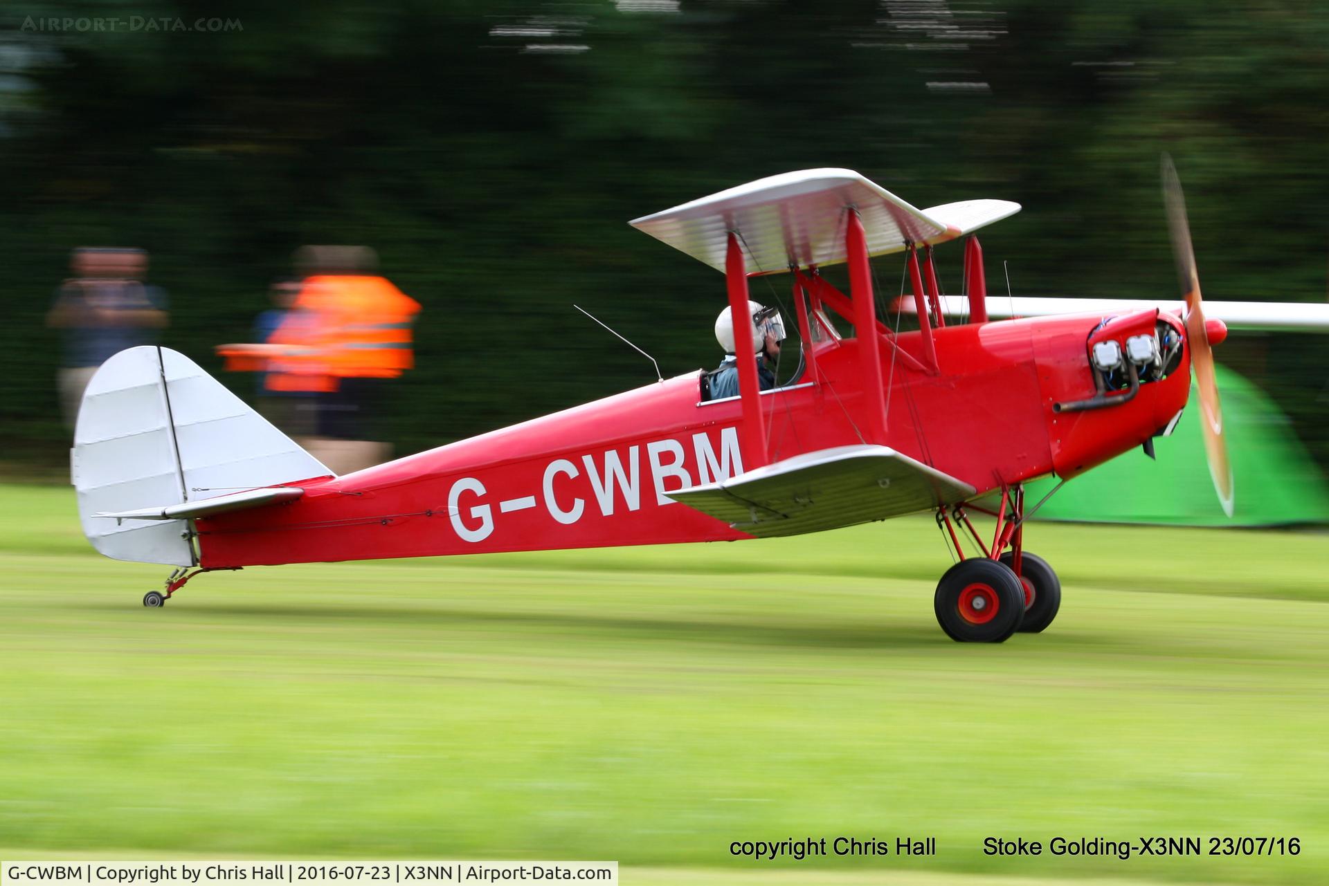 G-CWBM, 1995 Currie Wot C/N PFA 3020, Stoke Golding Stakeout 2016