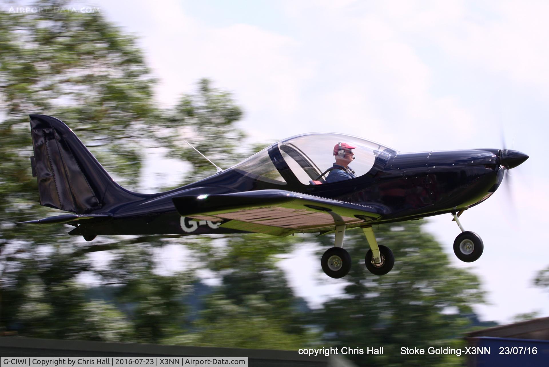 G-CIWI, 2015 Evektor EV-97 Eurostar SL C/N 2015-4227, Stoke Golding Stakeout 2016