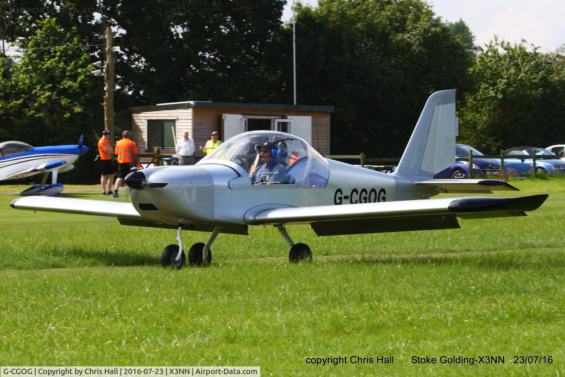 G-CGOG, 2010 Aerotechnik EV-97A Eurostar C/N LAA 315A-14980, Stoke Golding Stakeout 2016