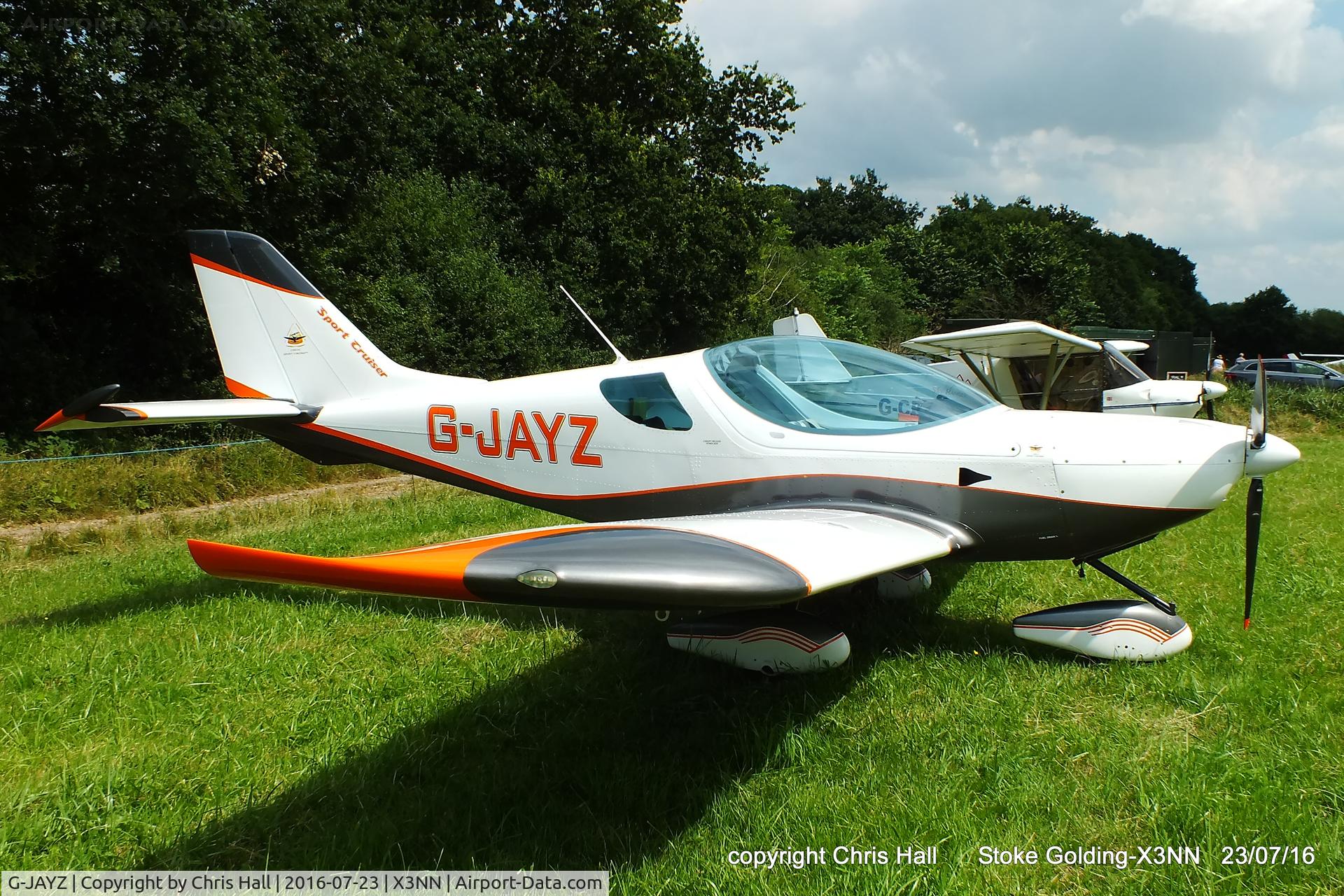 G-JAYZ, 2011 CZAW SportCruiser C/N PFA 338-14670, Stoke Golding Stakeout 2016