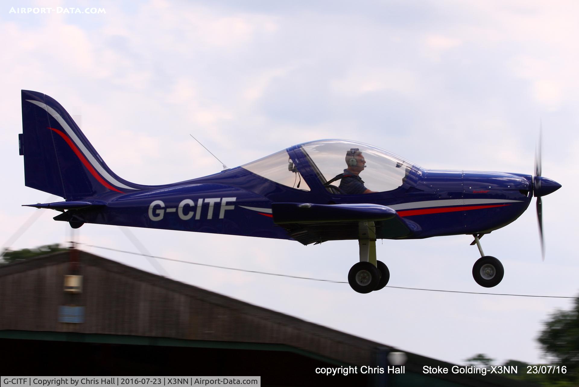 G-CITF, 2015 Evektor EV-97 Eurostar SL C/N 2015-4223, Stoke Golding Stakeout 2016
