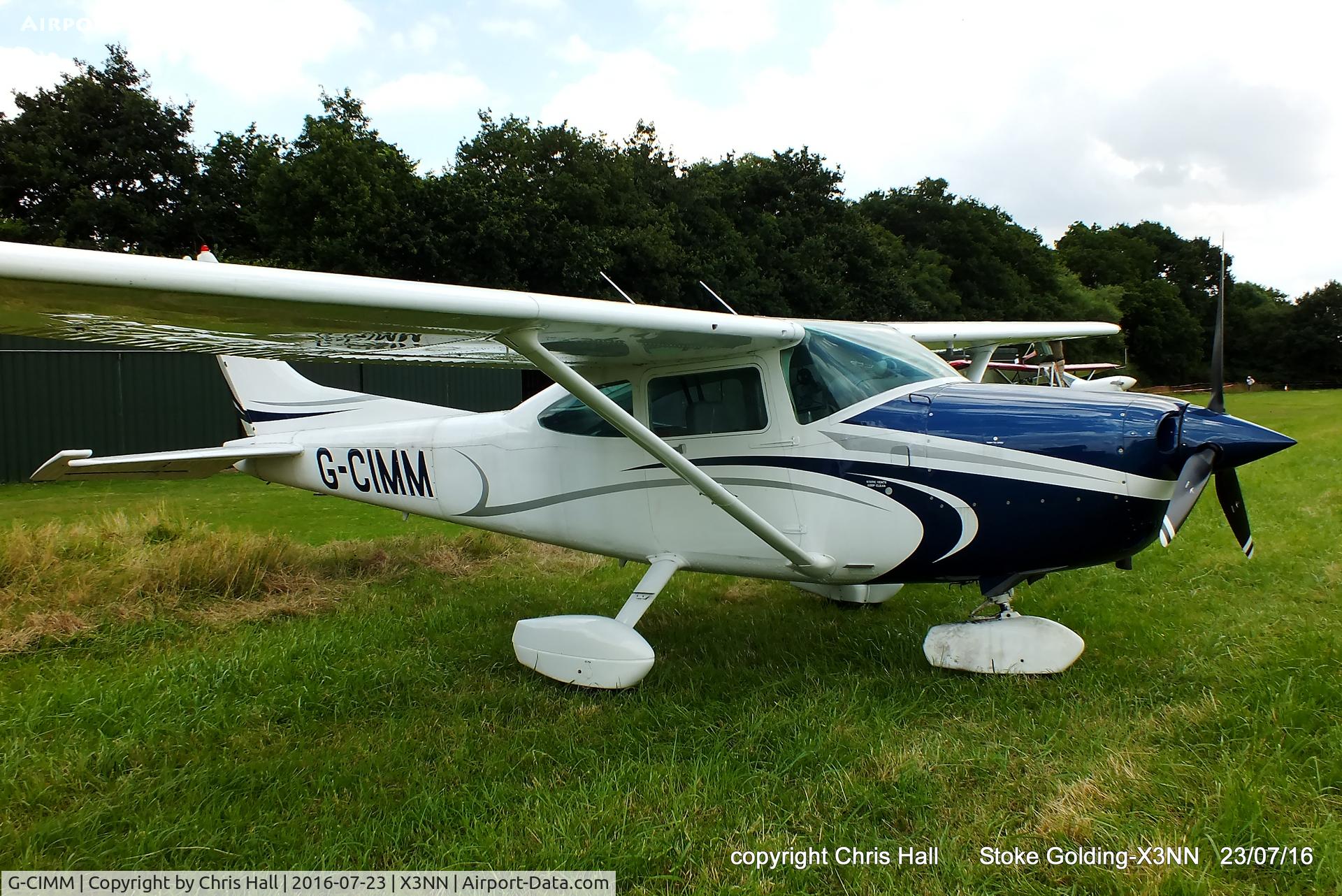 G-CIMM, 1975 Cessna 172M C/N 17265628, Stoke Golding Stakeout 2016