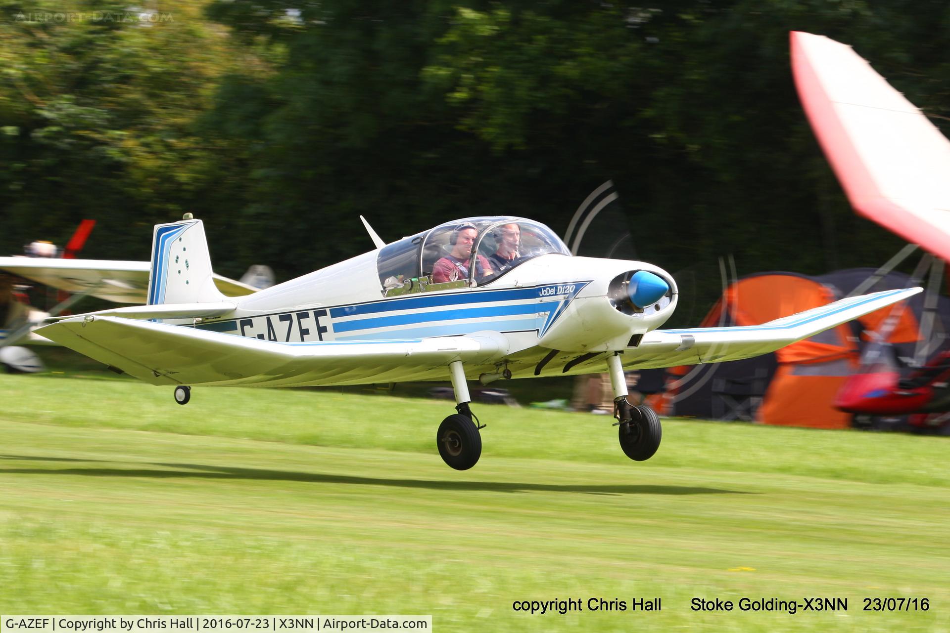 G-AZEF, 1966 Wassmer (Jodel) D-120 Paris-Nice C/N 321, Stoke Golding Stakeout 2016
