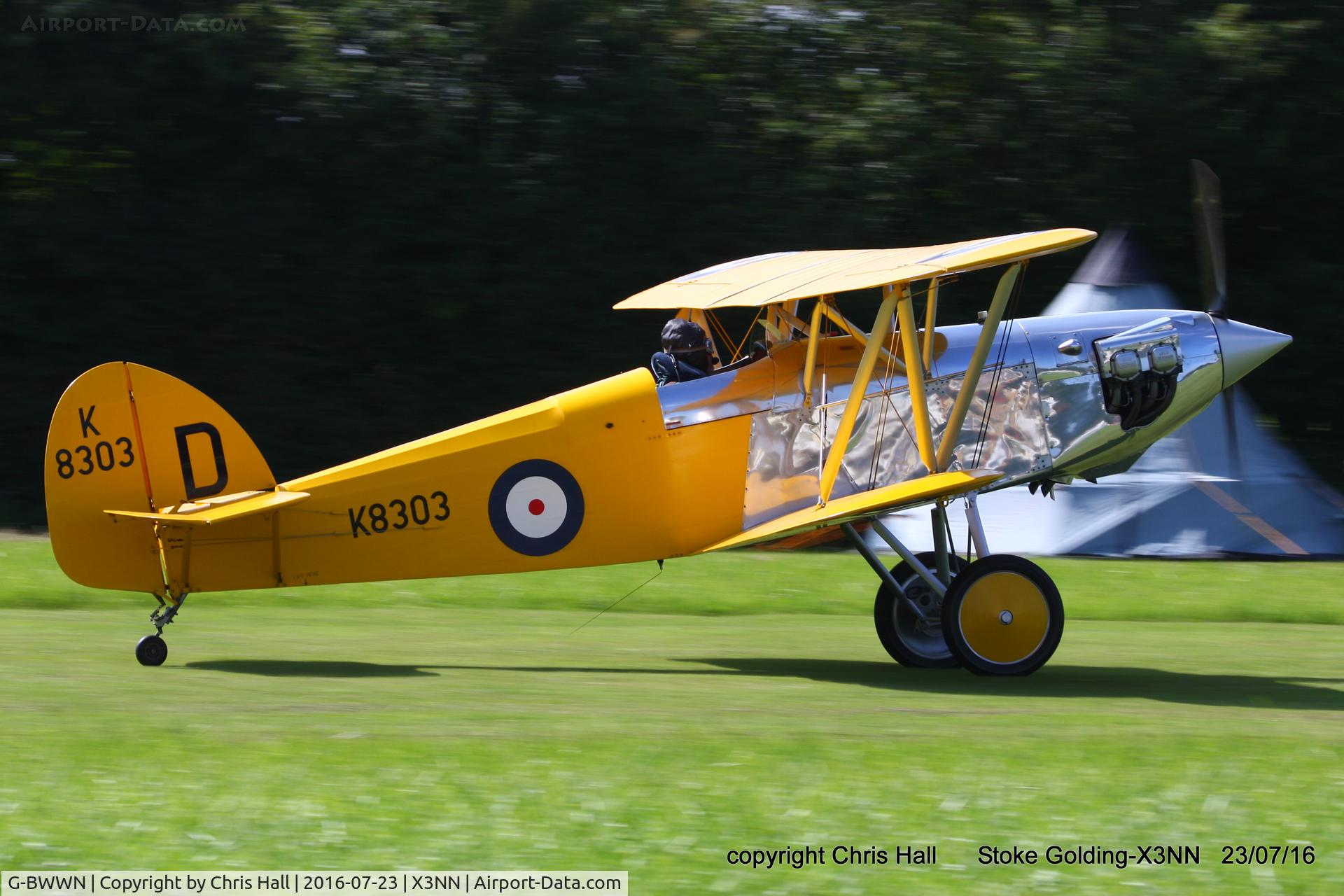 G-BWWN, 1998 Isaacs Fury II C/N PFA 011-10957, Stoke Golding Stakeout 2016