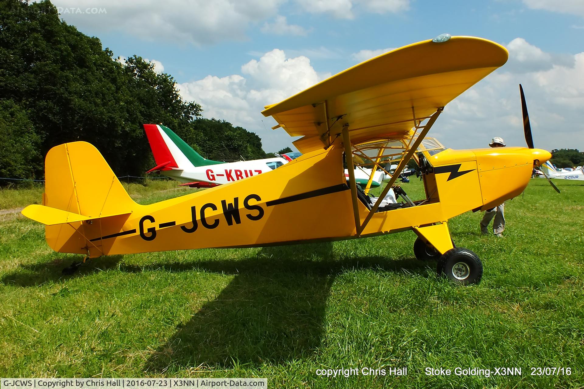 G-JCWS, 2012 Escapade 912(2) C/N BMAA/HB/606, Stoke Golding Stakeout 2016