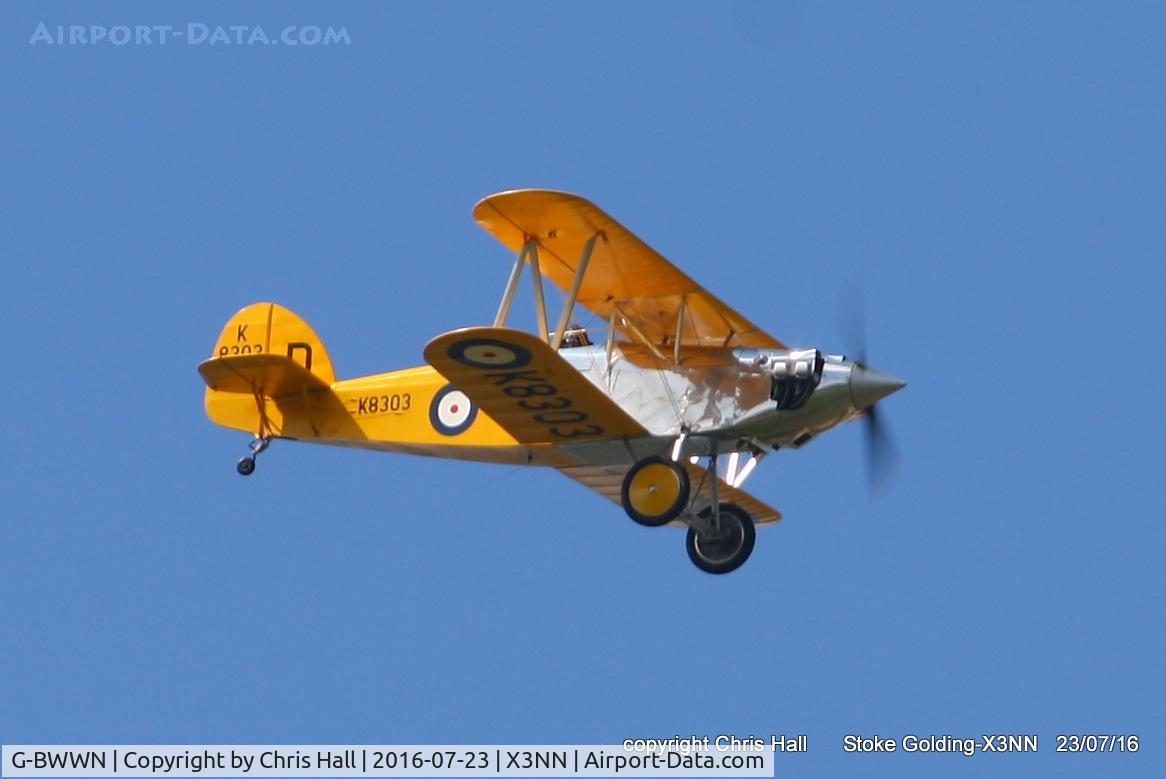 G-BWWN, 1998 Isaacs Fury II C/N PFA 011-10957, Stoke Golding Stakeout 2016