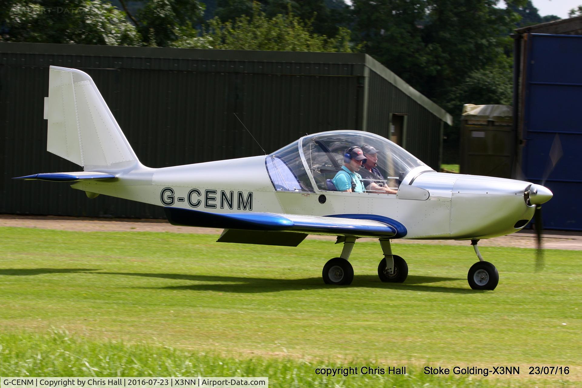 G-CENM, 2007 Aerotechnik EV-97 Eurostar C/N PFA 315-14247, Stoke Golding Stakeout 2016