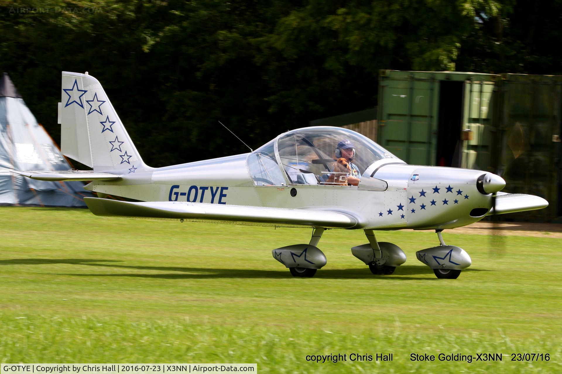 G-OTYE, 2002 Aerotechnik EV-97 Eurostar C/N PFA 315-13858, Stoke Golding Stakeout 2016