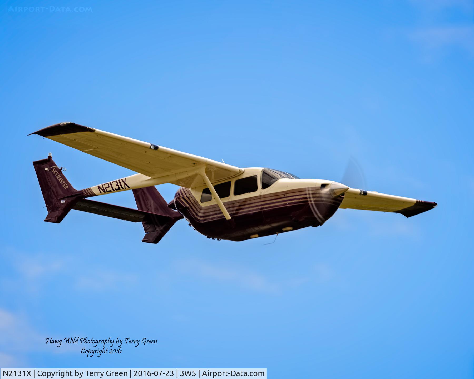 N2131X, 1965 Cessna 337 Super Skymaster C/N 337-0031, 2016 North Cascades Vintage Aircraft Museum Fly-In
