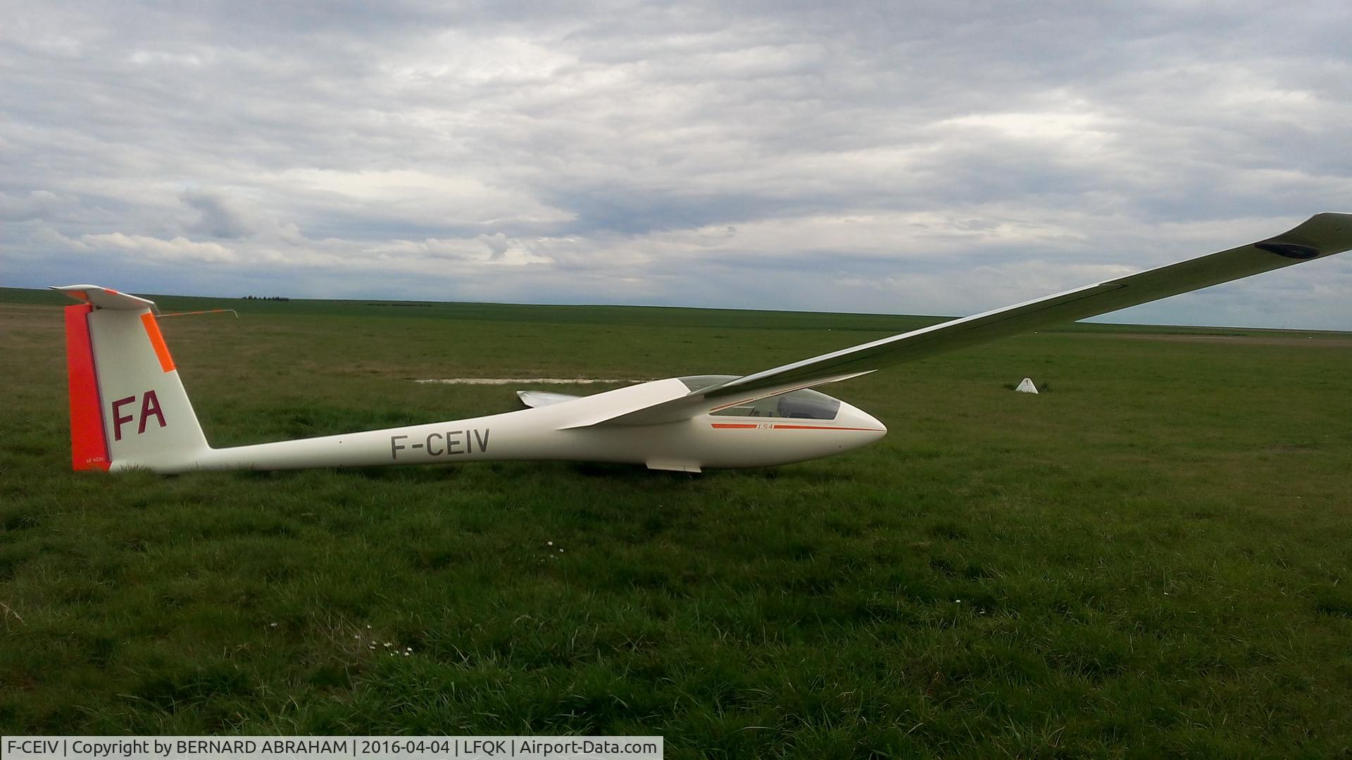 F-CEIV, Rolladen-Schneider LS-4 C/N 4236, Hello,
Je suis le propriétaire du LS 4 F-CEIV, N° 4236, depuis 2006
Je vole à LFQK, Chalons-Ecury
Il a maintenant 4300 de vol
xxxxxxxxxxxxxx
Hello,
I am the owner of the LS4-CIV F, No. 4236 since 2006
I fly to LFQK, Chalons-Ecury
He now 4300 fligh