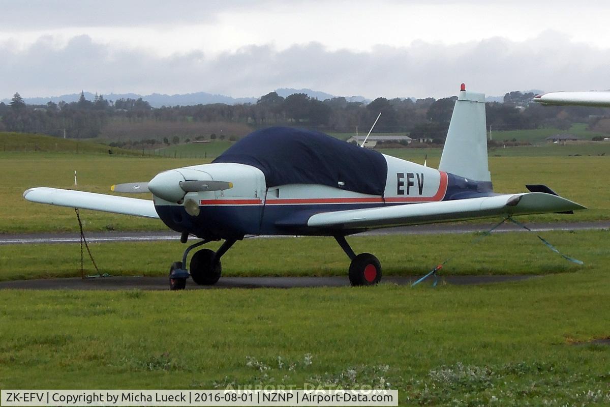 ZK-EFV, Grumman American AA-1C Lynx C/N AA1C-0124, A rainy day in New Plymouth