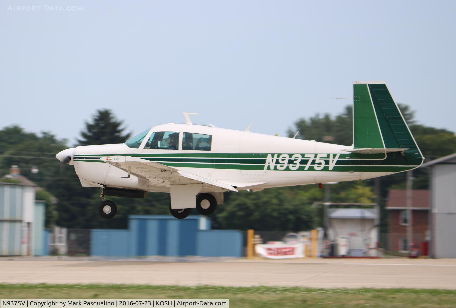 N9375V, 1969 Mooney M20C Ranger C/N 700021, Mooney M20C