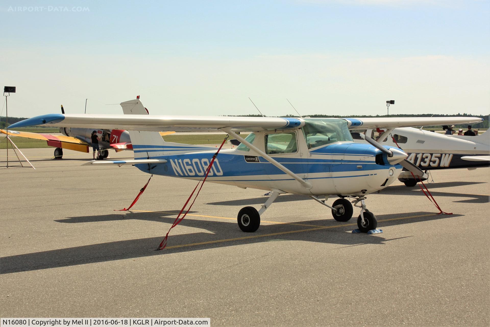 N16080, 1972 Cessna 150L C/N 15073462, Parked