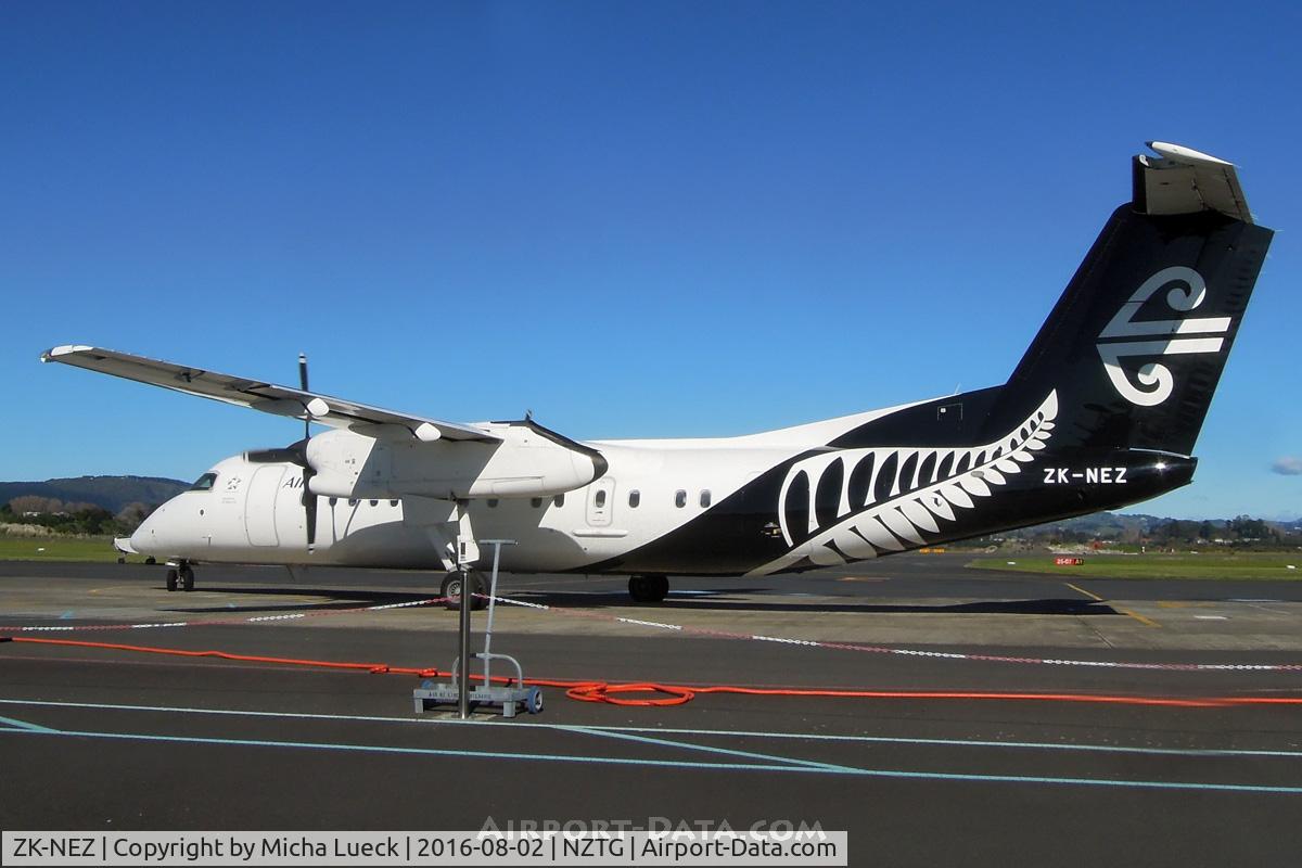 ZK-NEZ, 2007 De Havilland Canada DHC-8-311 Dash 8 C/N 654, At Tauranga