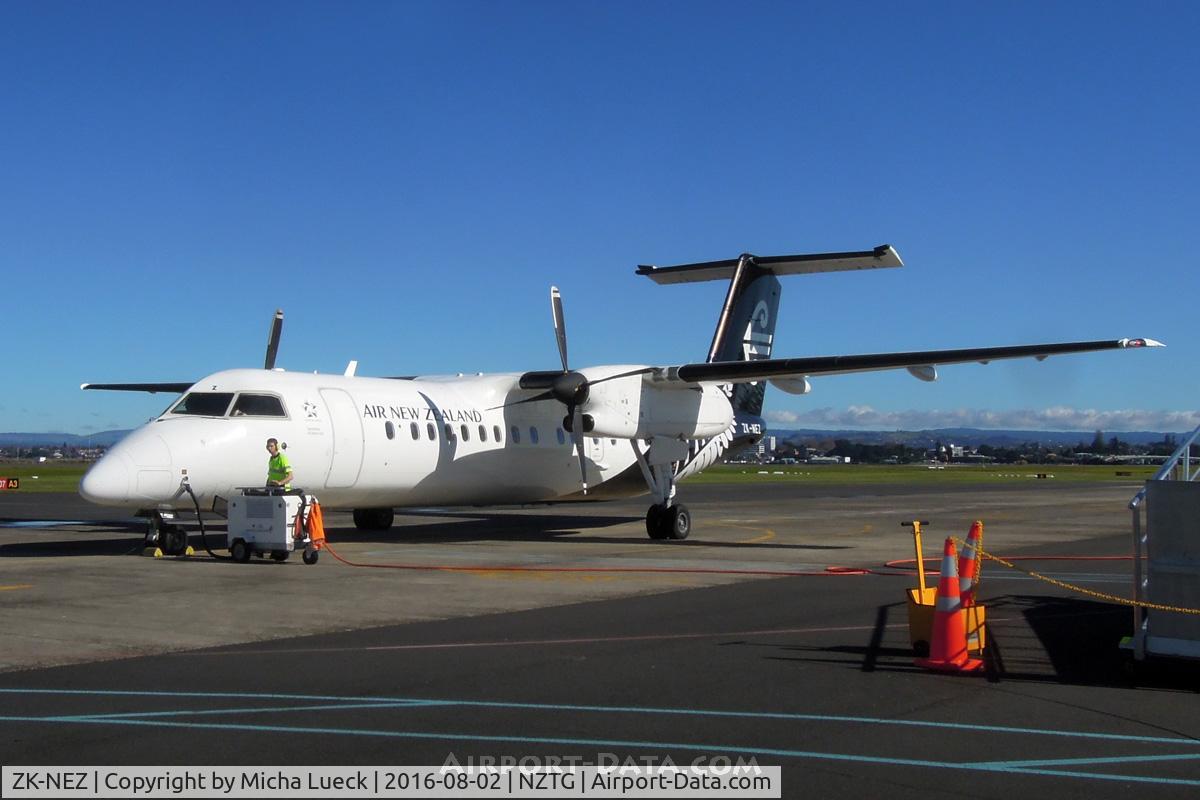 ZK-NEZ, 2007 De Havilland Canada DHC-8-311 Dash 8 C/N 654, At Tauranga