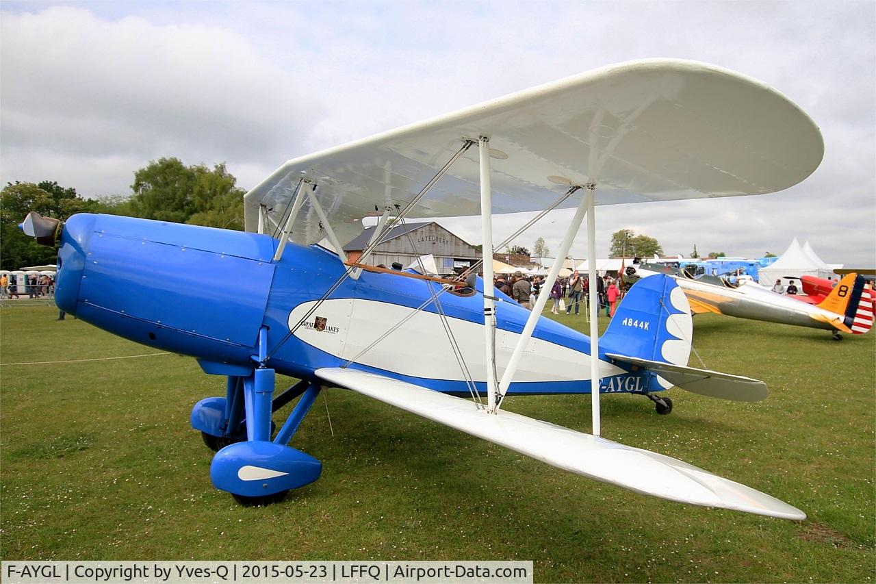 F-AYGL, 1930 Great Lakes 2T-1A Sport Trainer C/N 91, Great Lakes 2T-1A Sport Trainer, Static display, La Ferté-Alais (LFFQ) Air show 2015
