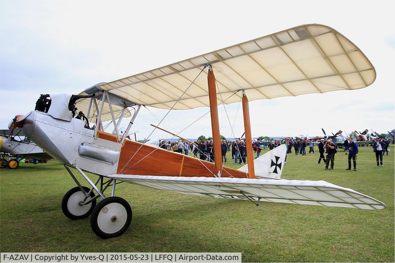 F-AZAV, LFG Roland C.II C/N 005, FG C2, Displayed at La Ferté-Alais airfield (LFFQ) Airshow 2015