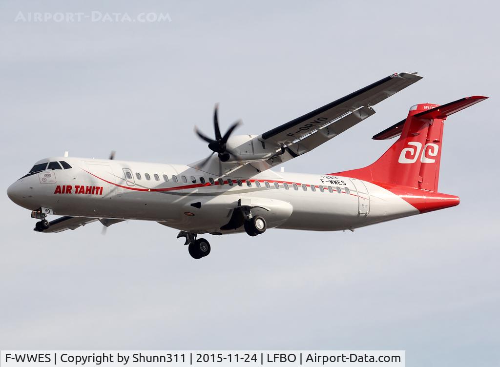 F-WWES, 2015 ATR 72-212A C/N 1285, C/n 1285 - To be F-ORVO