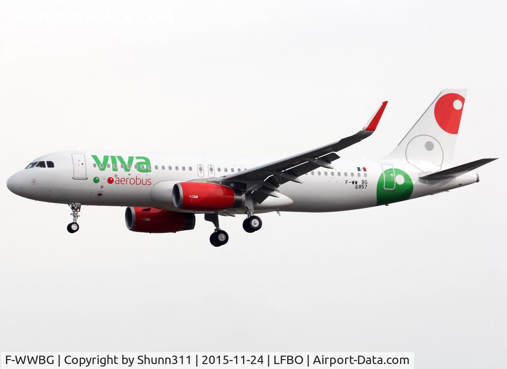 F-WWBG, 2015 Airbus A320-232 C/N 6857, C/n 6857 - To be XA-VAN