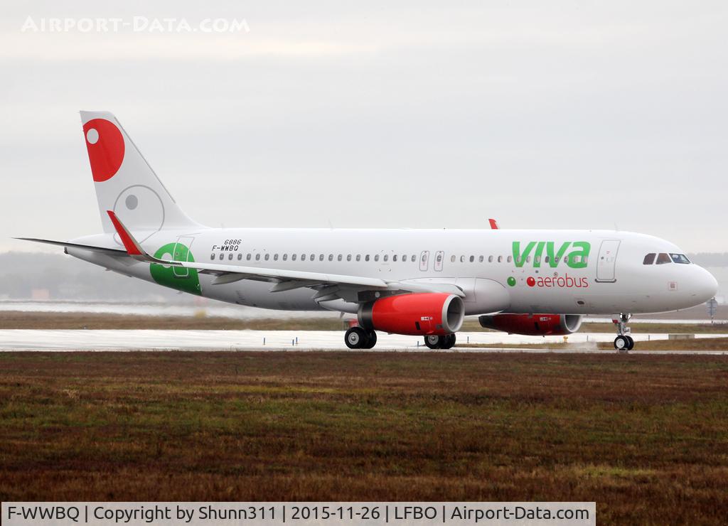 F-WWBQ, 2015 Airbus A320-214 C/N 6886, C/n 6886 - To be XA-VAQ