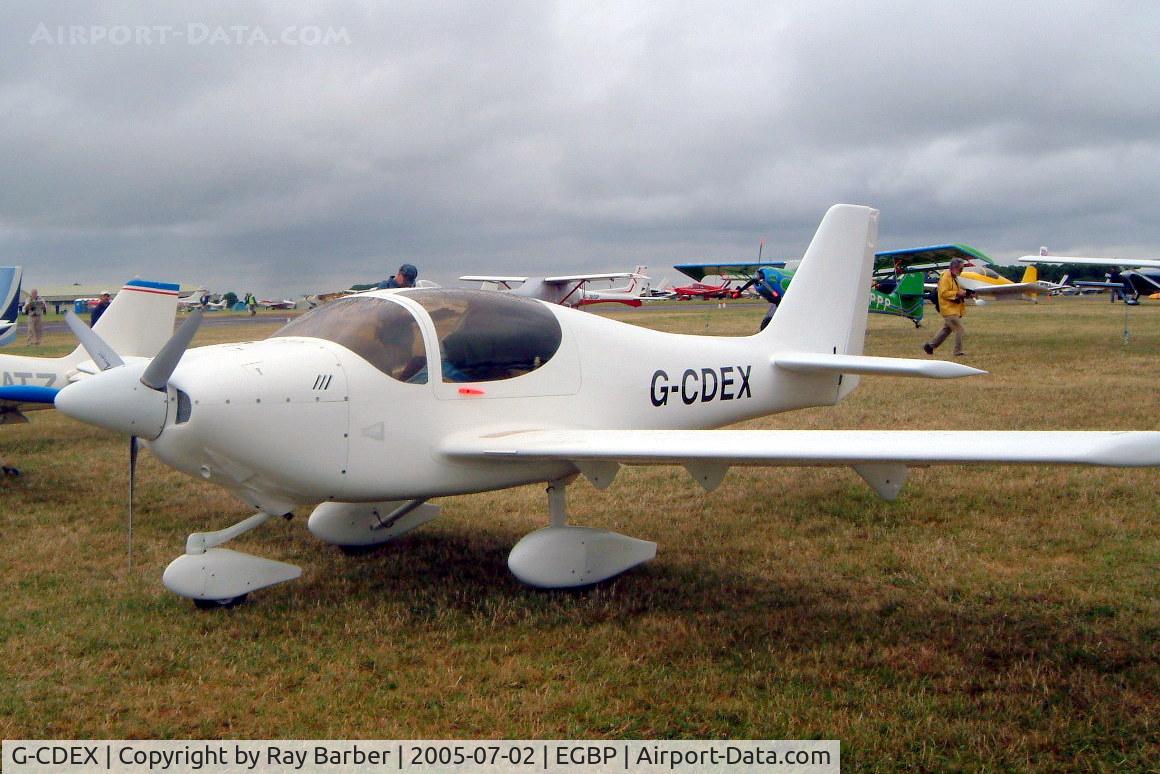 G-CDEX, 2004 Europa Tri Gear C/N PFA 247-12507, Europa Avn Europa [PFA 247-12507] Kemble~G 02/07/2005