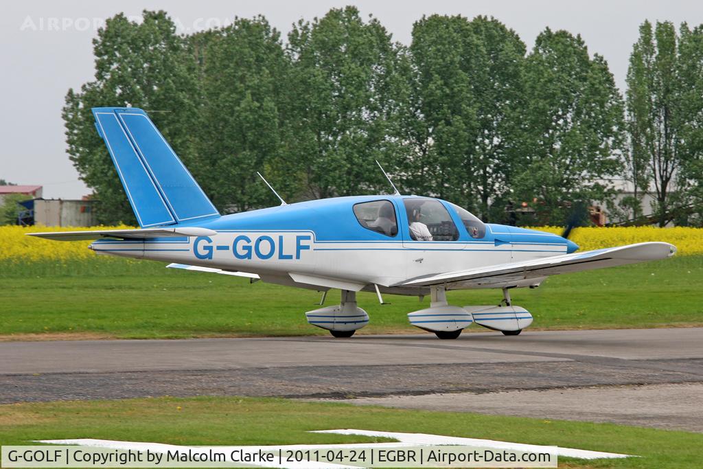G-GOLF, 1982 Socata TB-10 Tobago C/N 250, Socata TB10 Tobago at The Real Aeroplane Company's Easter Fly-In, Breighton Airfield, UK, April 24th 2011.