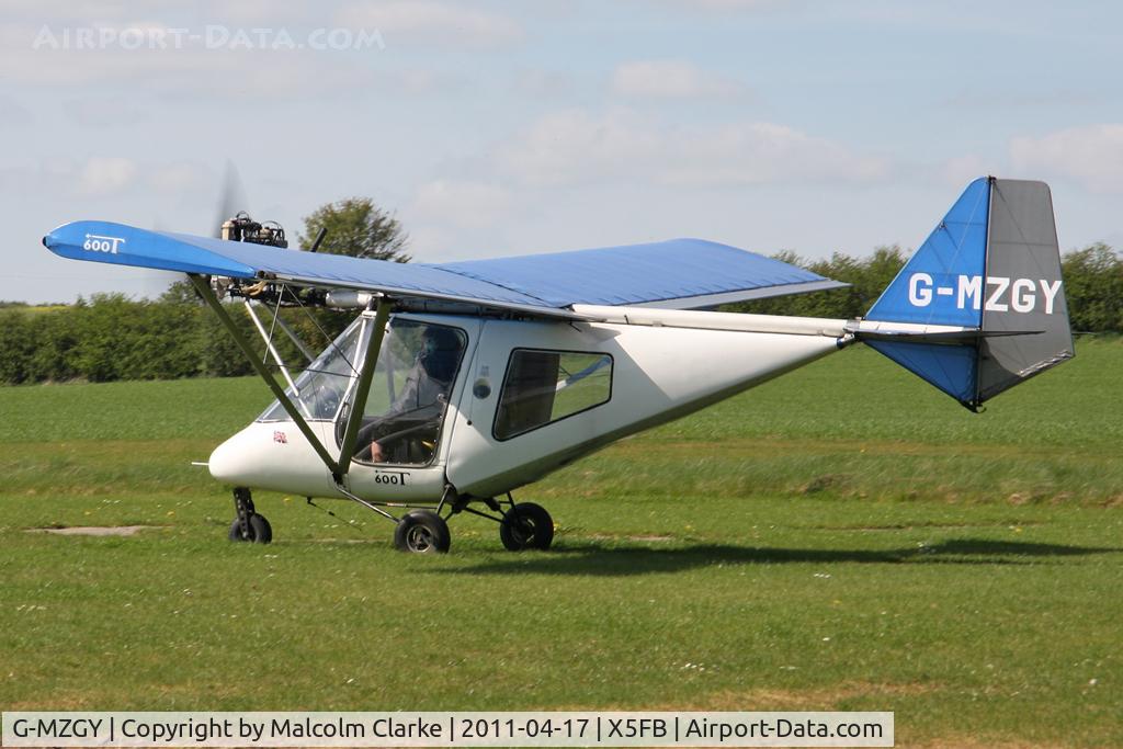G-MZGY, 1997 Thruster T600N C/N 9057-T600N-006, Thruster T600N at Fishburn Airfield, April 17th 2011.