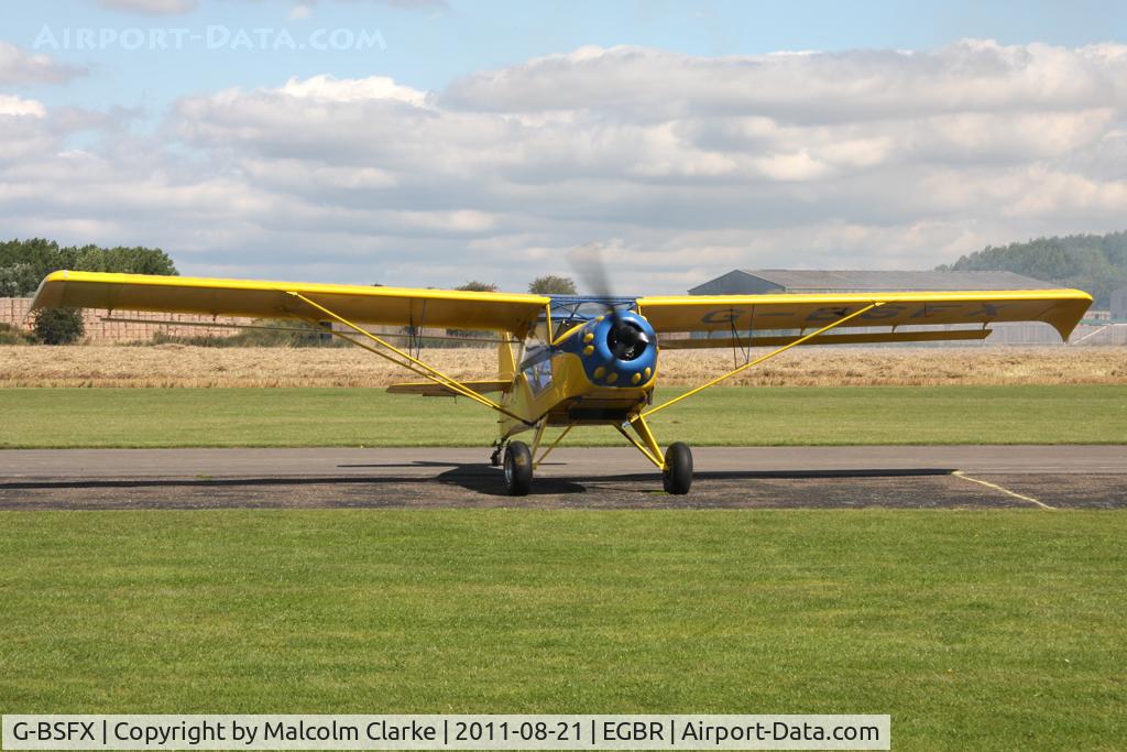 G-BSFX, 1990 Denney Kitfox Mk2 C/N PFA 172-11723, Denney Kitfox Mk2 at The Real Aeroplane Company's Summer Fly-In, Breighton Airfield, August 21st 2011.