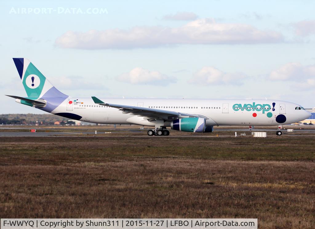 F-WWYQ, 2015 Airbus A330-343 C/N 1691, C/n 1691 - To be EC-MII