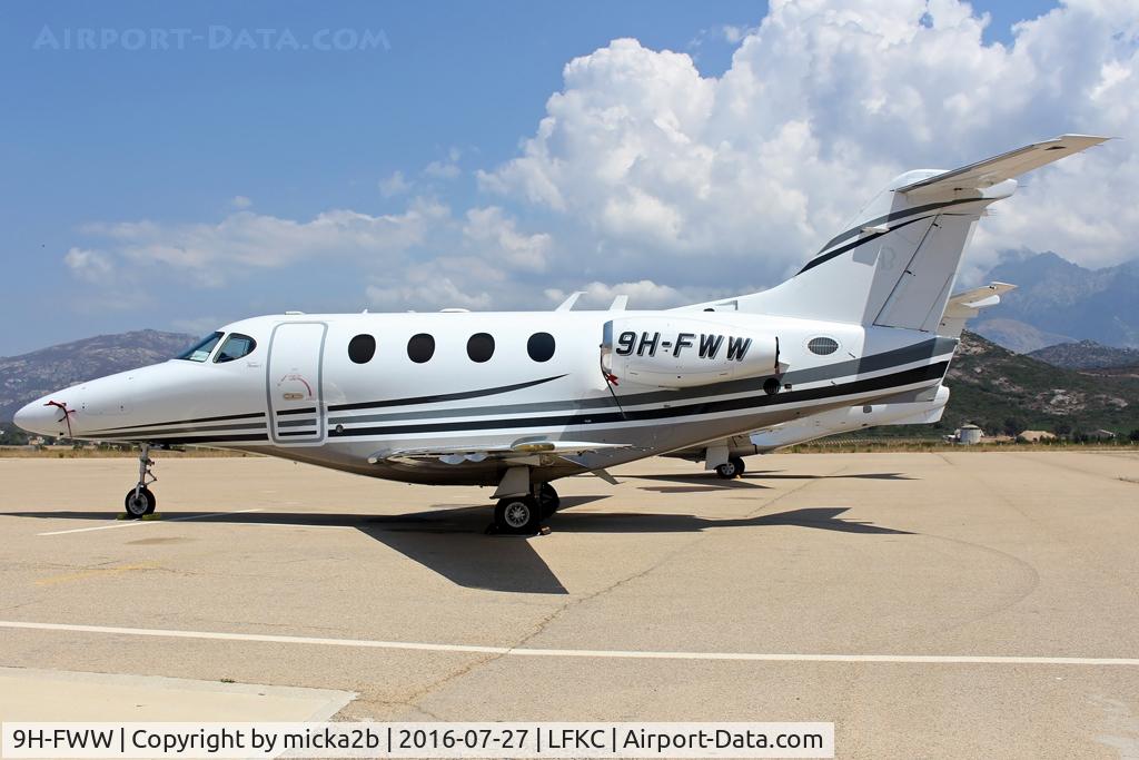 9H-FWW, 2005 Raytheon 390 Premier I C/N RB-131, Parked