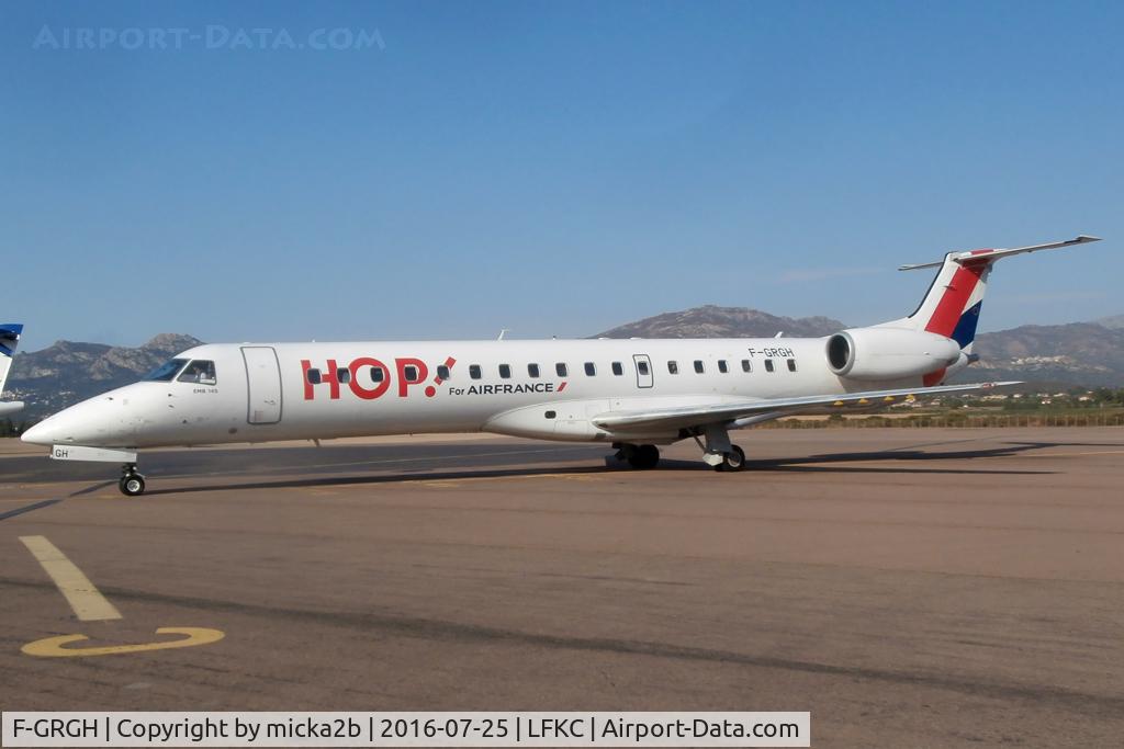 F-GRGH, 1999 Embraer EMB-145EU (ERJ-145EU) C/N 145120, Parked