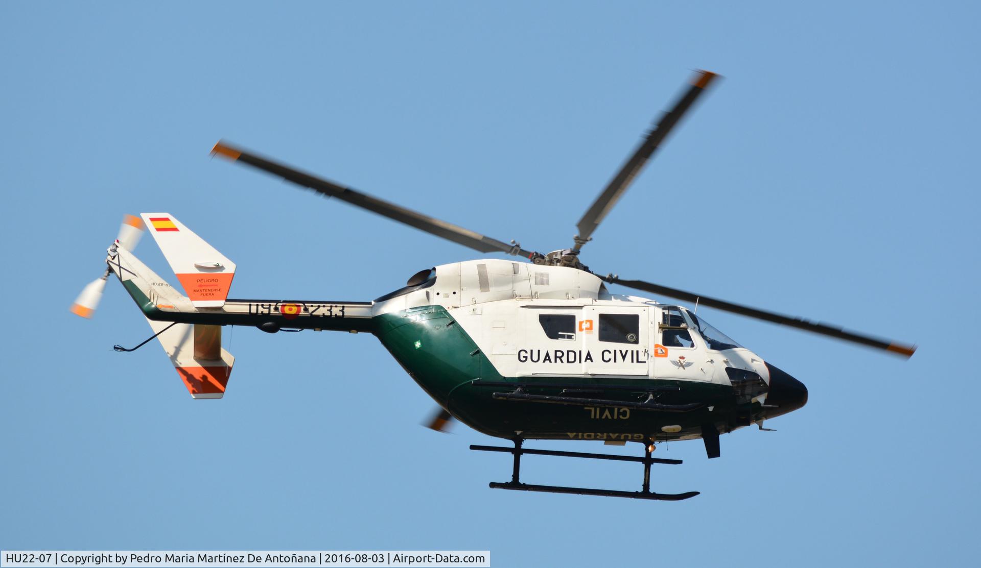 HU22-07, Eurocopter-Kawasaki BK-117A-3 C/N 7119, Ventas de Armentia - España