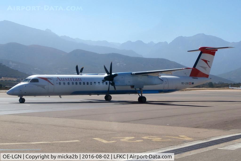 OE-LGN, 2010 De Havilland Canada DHC-8-402Q Dash 8 C/N 4326, Taxiing