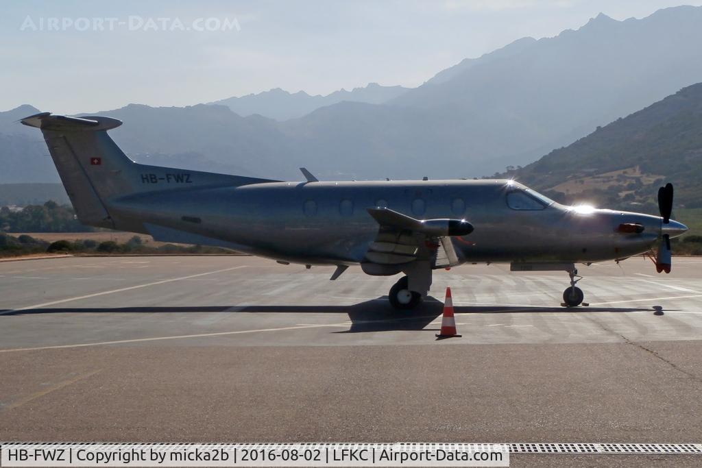 HB-FWZ, 2010 Pilatus PC-12/47E C/N 1252, Parked